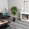 5.5ft. Potted Mango Tree in Decorative Black Planter